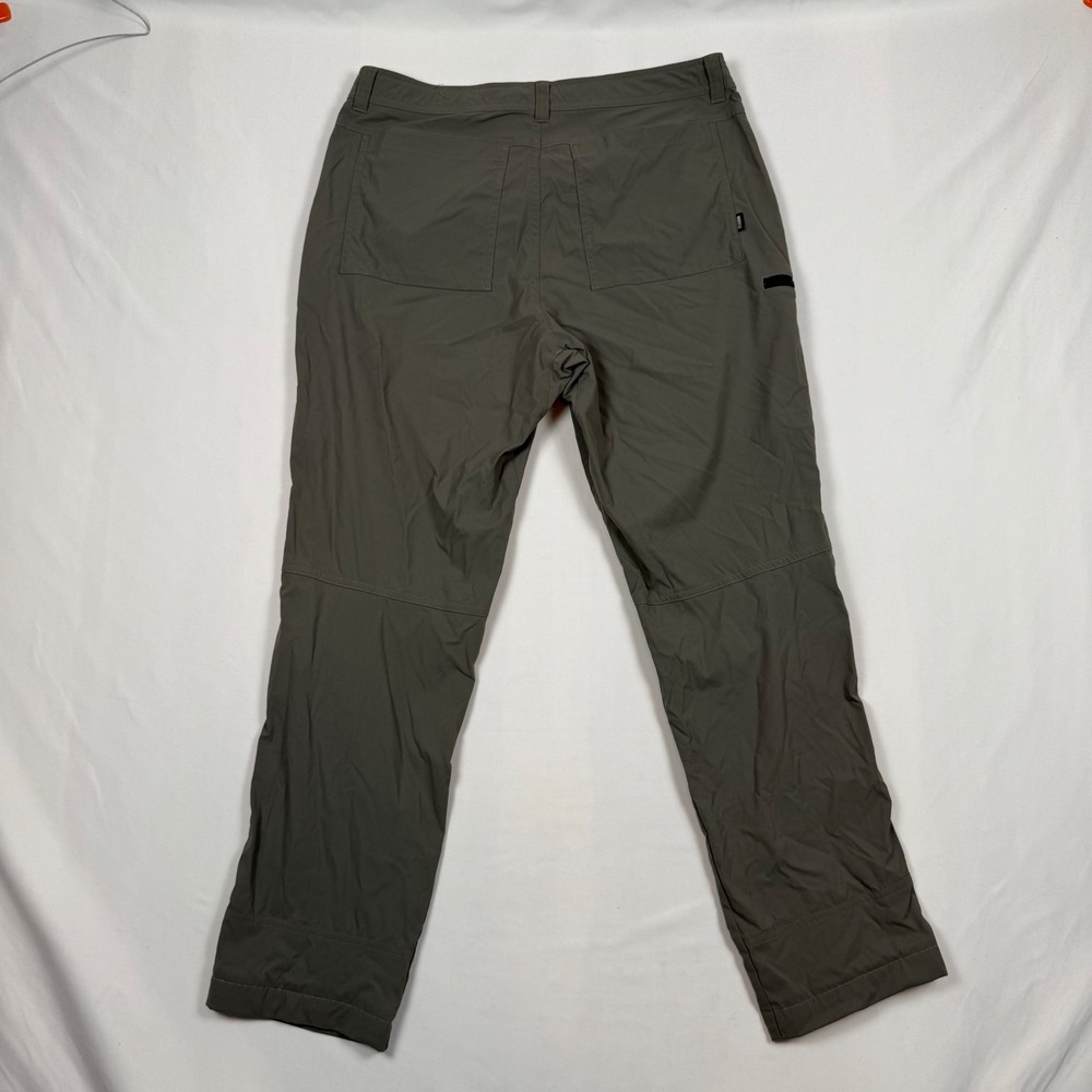 REI Co-op Mens Hiking Pants 32x30 Gray Straight Leg Cargo Pocket Outdoor Trek - Picture 3 of 12